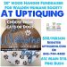 20” Wood Round Paint and Sip Fundraiser – Walden Humane Society