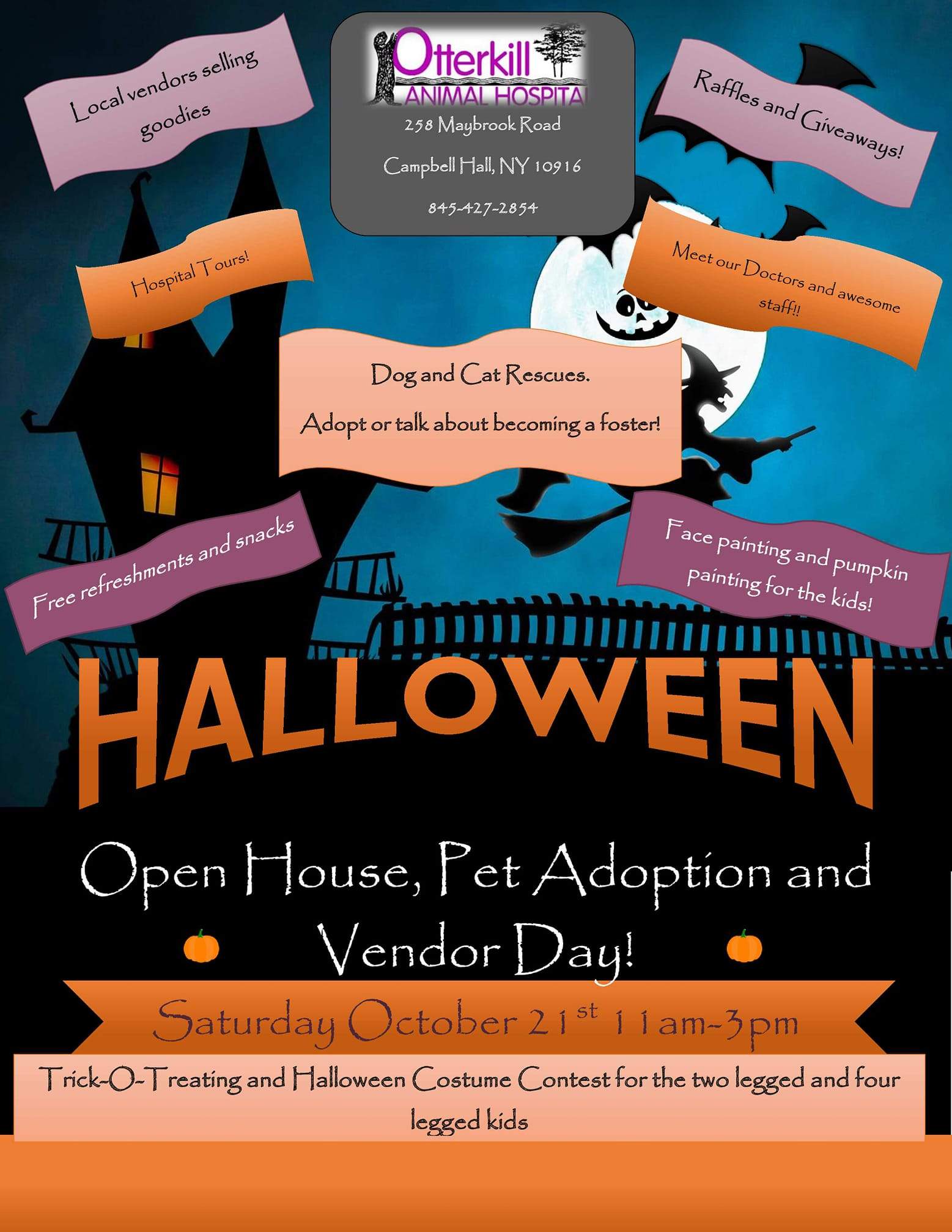 Open house and adoption event @ Otterkill Animal Hospital