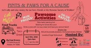 Pints and Paws for a Cause @ Big Dogs Brewery