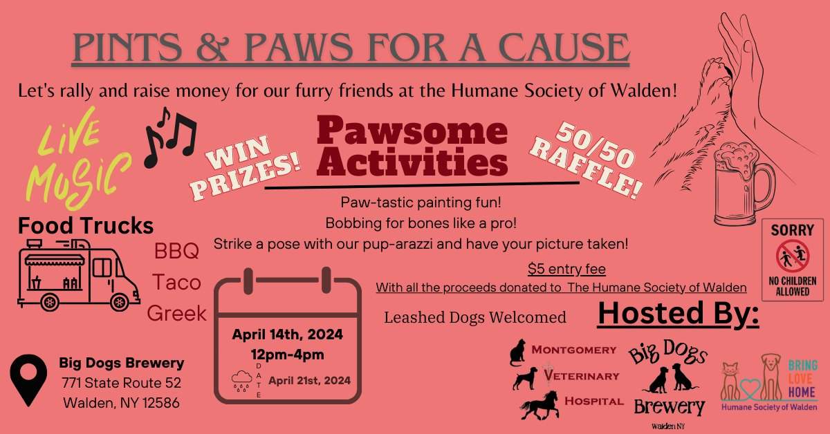 Pints and Paws for a Cause
