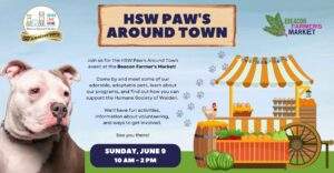 HSW Paw's Around Town @ Beacon Farmers Market