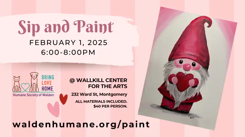 Sip & Paint for the Humane Society of Walden