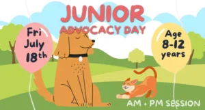 Junior Advocacy Day @ Humane Society of Walden